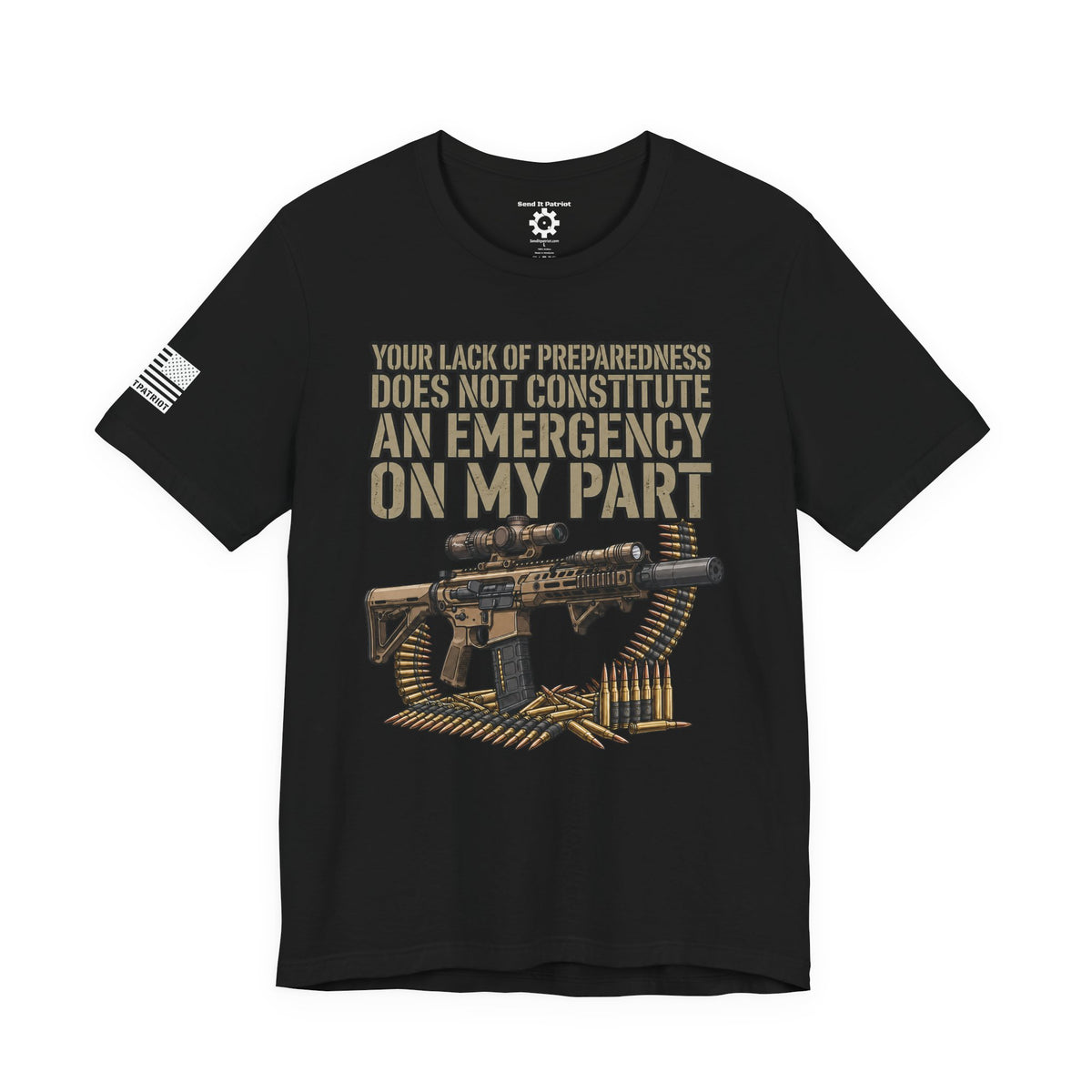 Be Prepared Always T-Shirt — Patriotic Tee