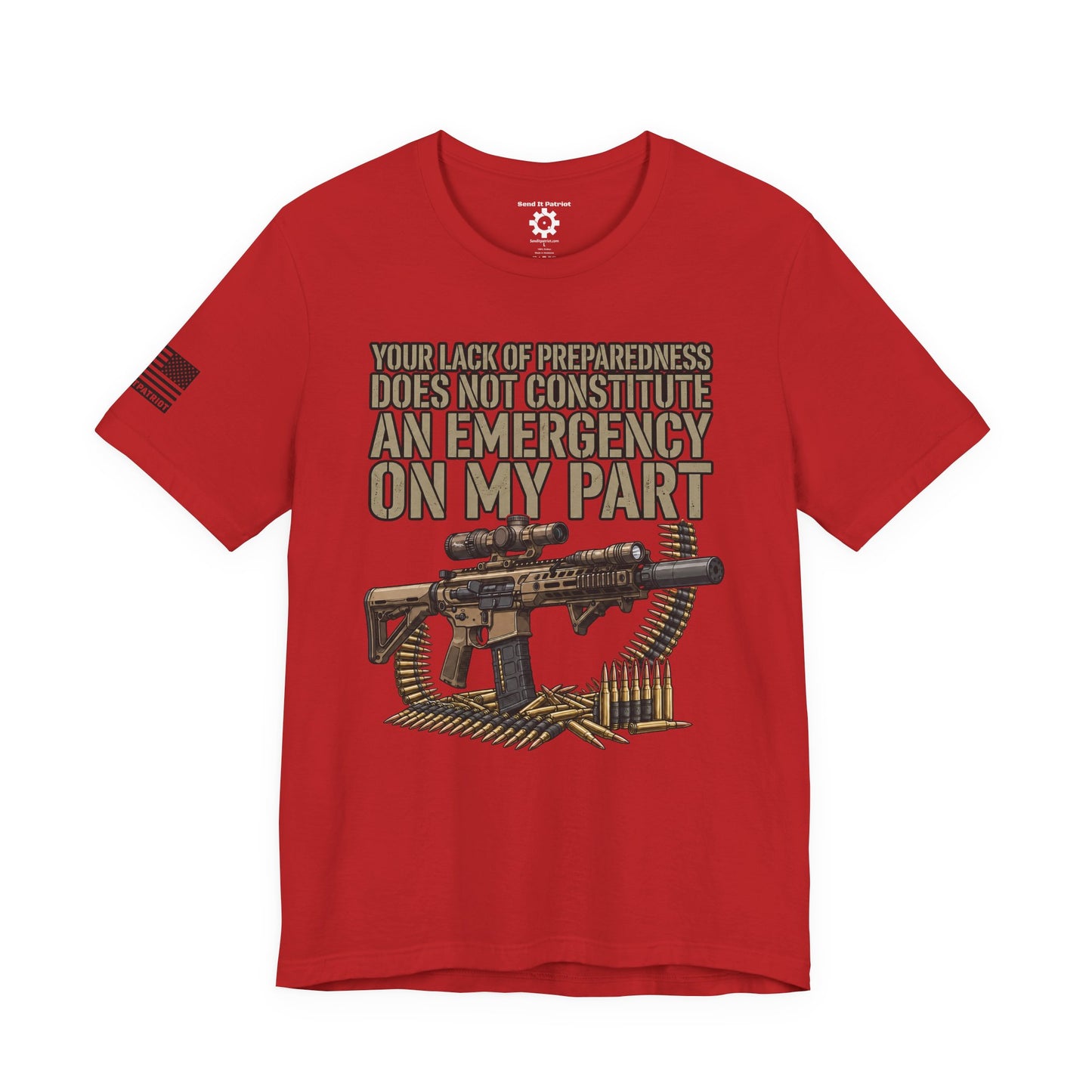 Be Prepared Always T-Shirt — Patriotic Tee
