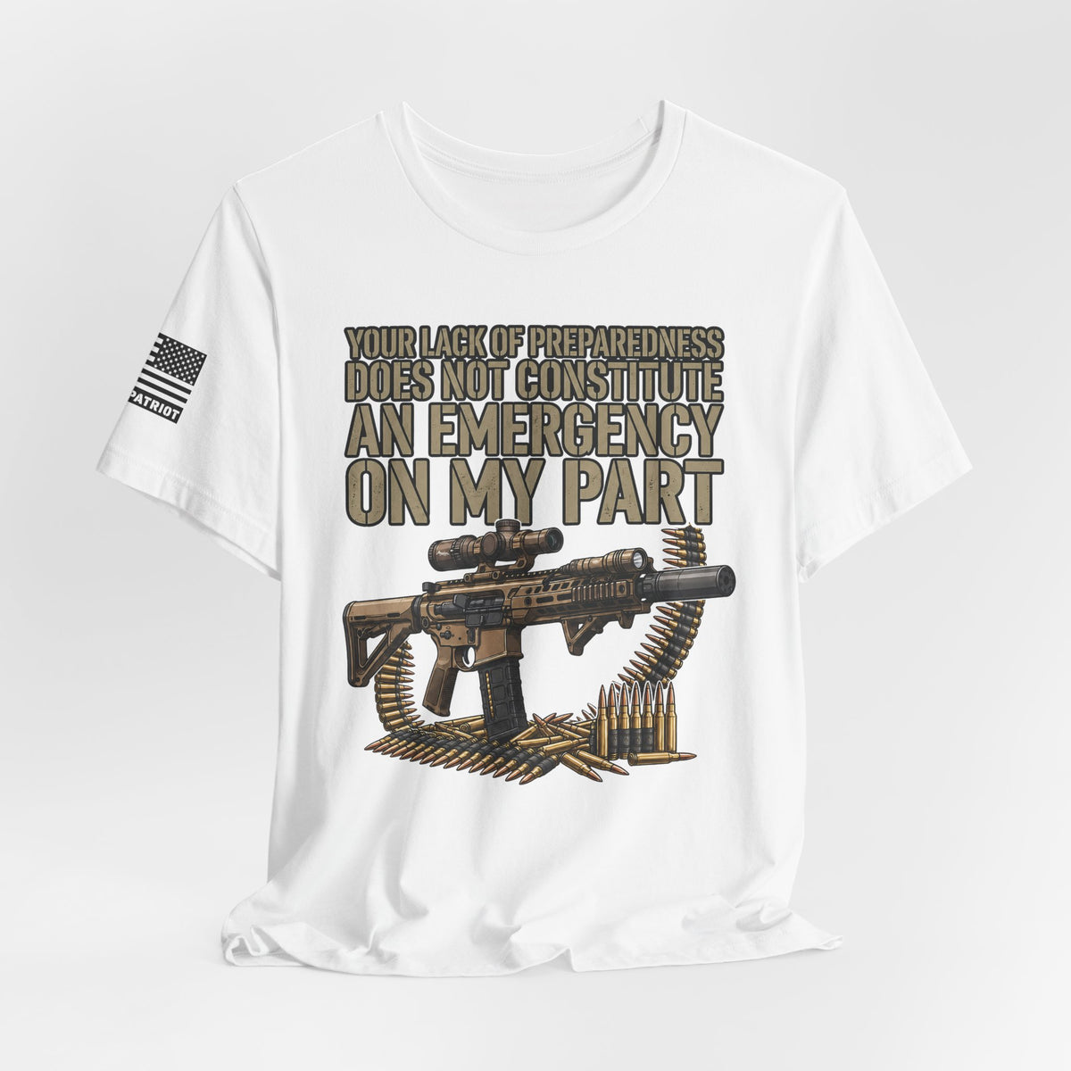 Be Prepared Always T-Shirt — Patriotic Tee