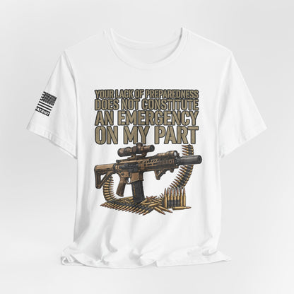 Be Prepared Always T-Shirt — Patriotic Tee