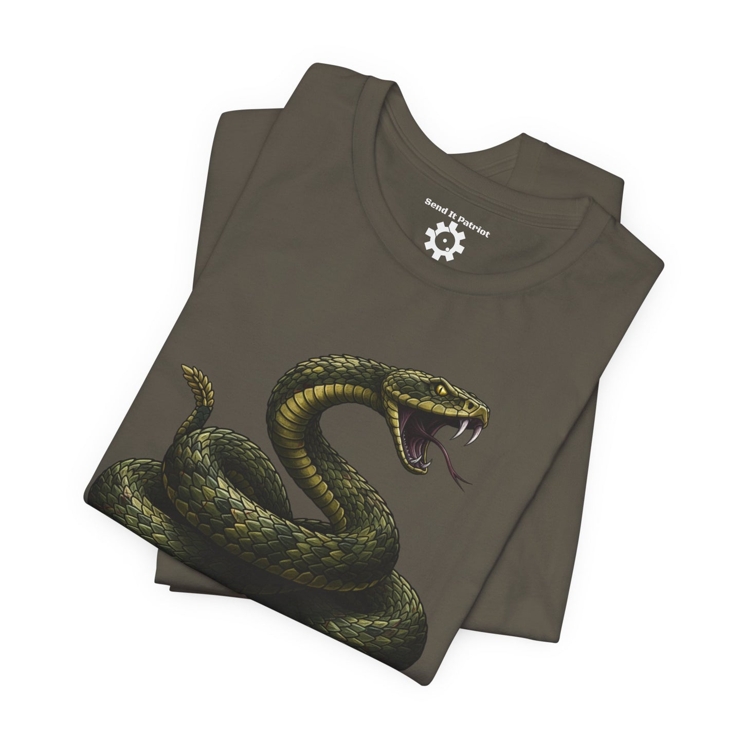 Don't Tread On Me Snake T-Shirt | Gadsden Flag Style Tee