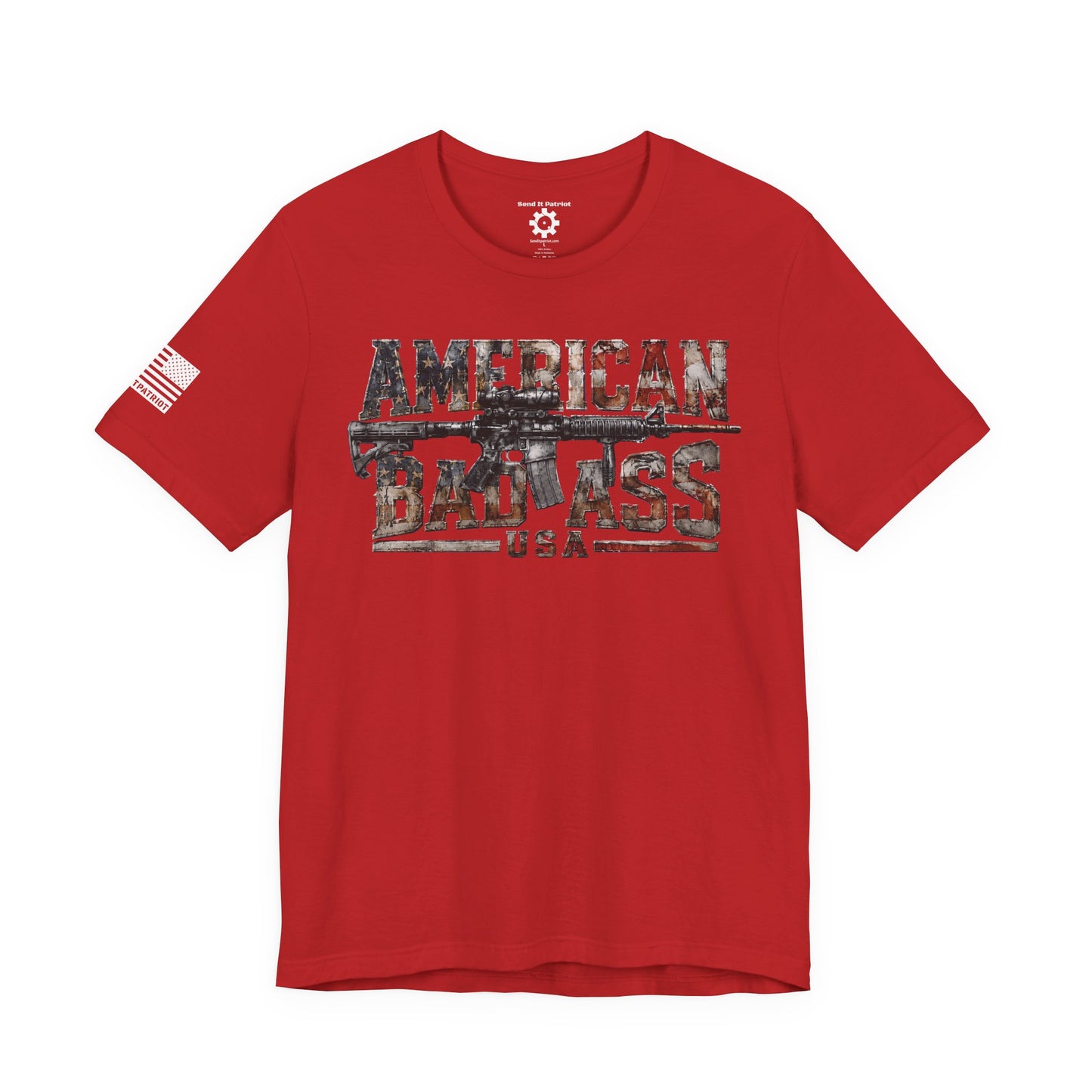 American Bad Ass T-Shirt | Patriotic Style Tee