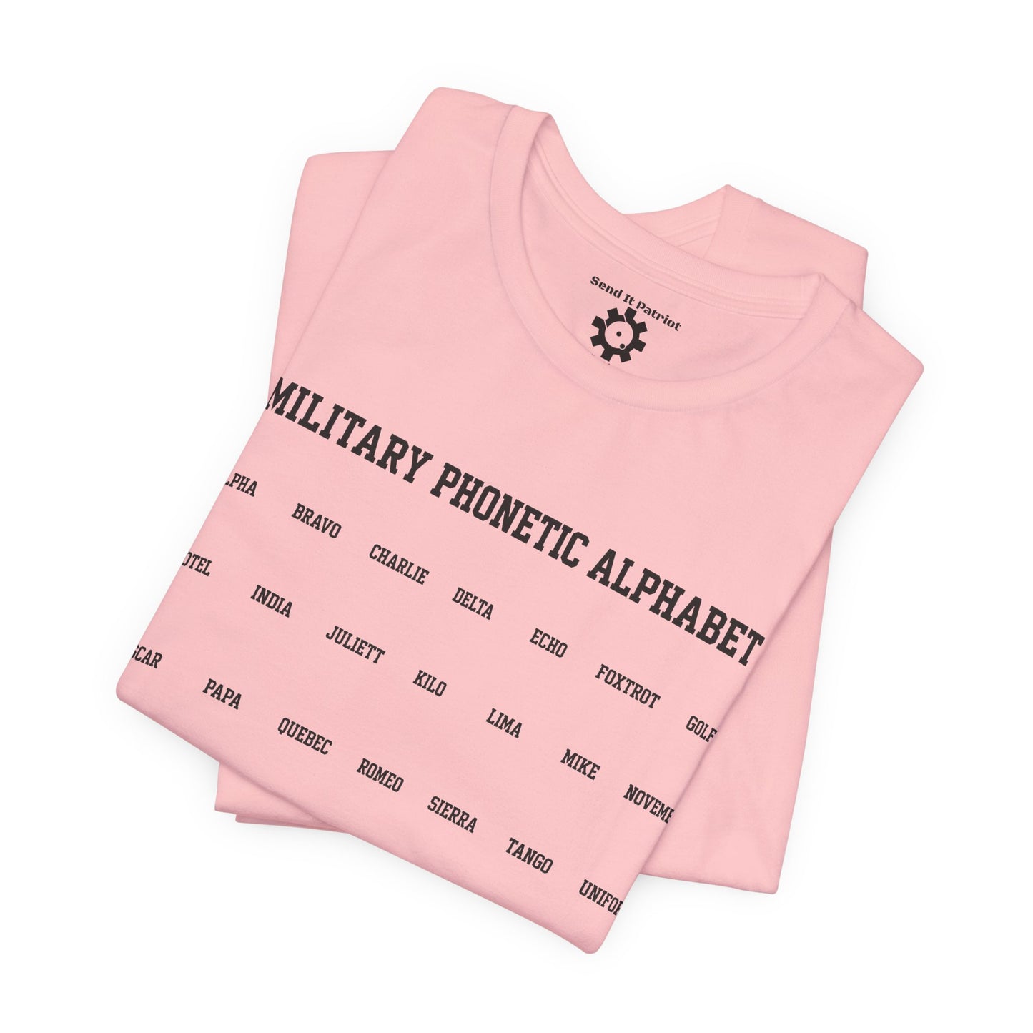 Military Phonetic Alphabet T-Shirt — Military Patriotic Tee