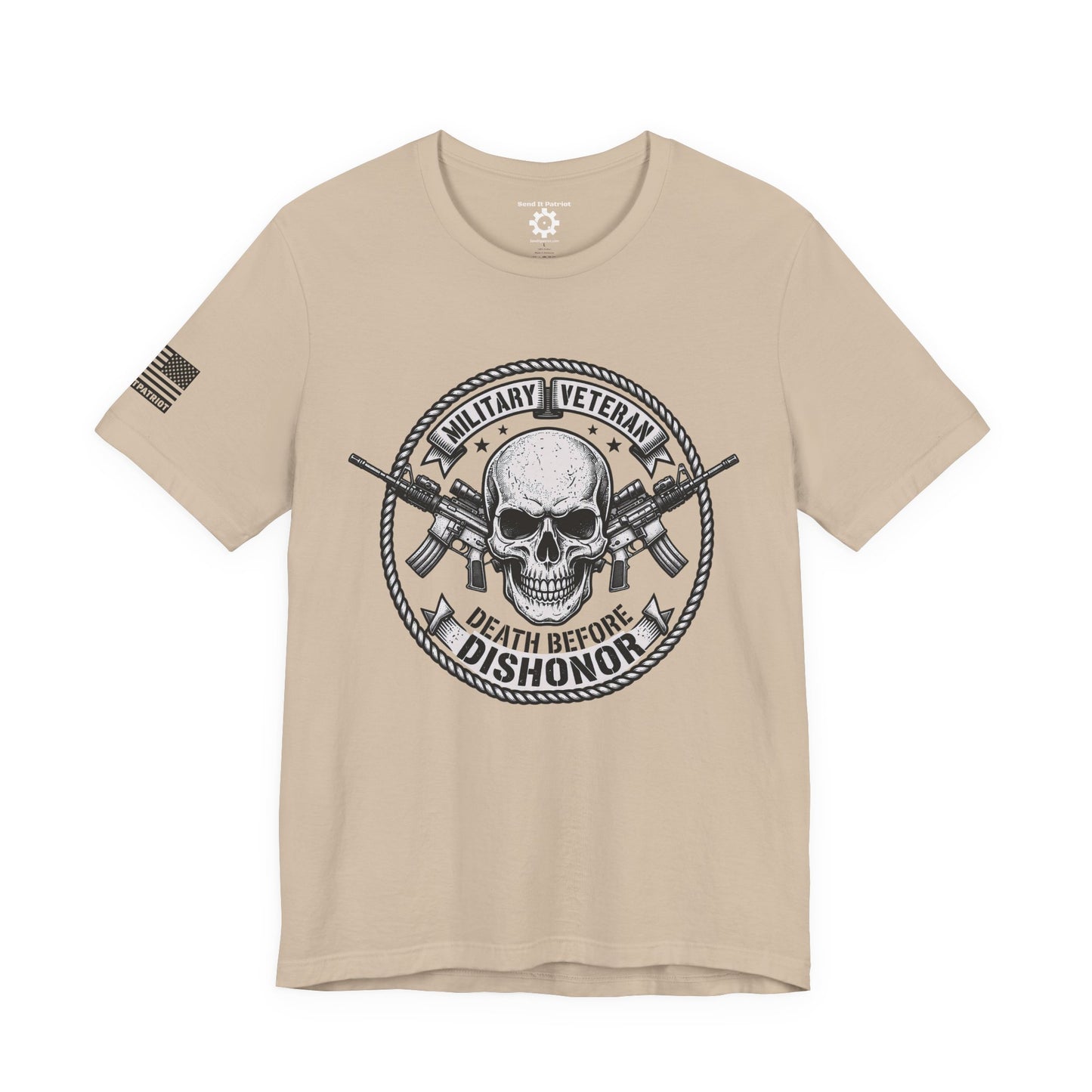 Death Before Dishonor Veteran T-Shirt — Patriotic Tee