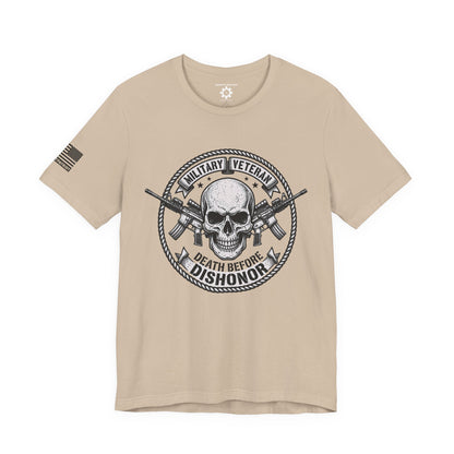Death Before Dishonor Veteran T-Shirt — Patriotic Tee