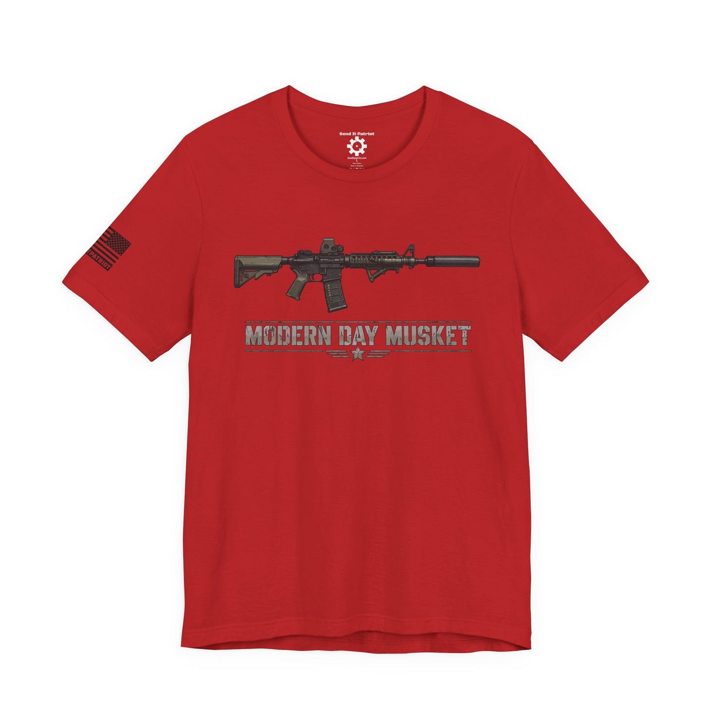 Modern Day Musket T-Shirt — Patriotic Tee