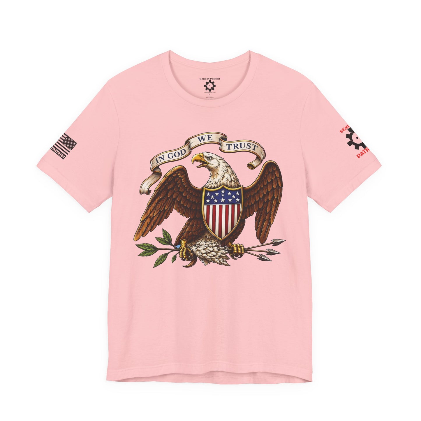 Patriot American Flag T-Shirt — 'PATRIOT' Vintage Stars & Stripes Tee