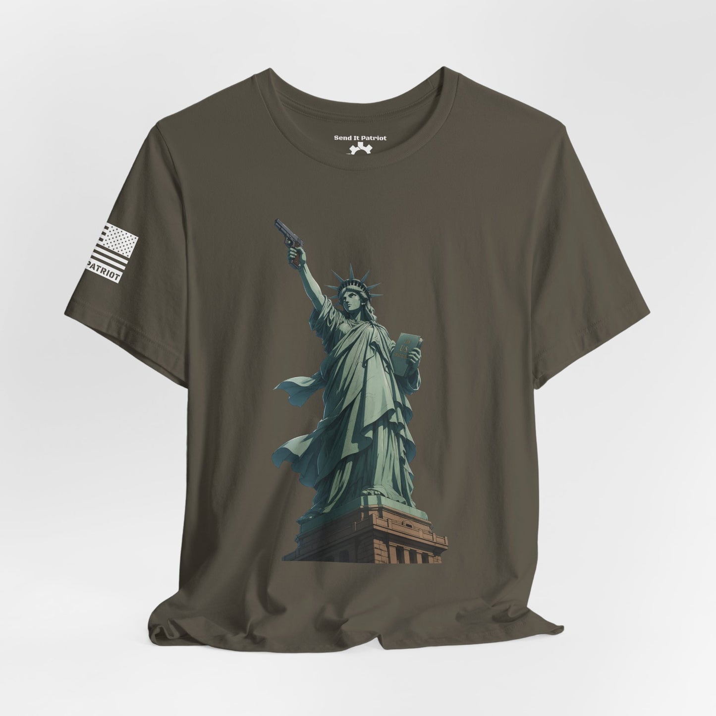 The Real Statue of Liberty T-Shirt — Military Patriotic Tee