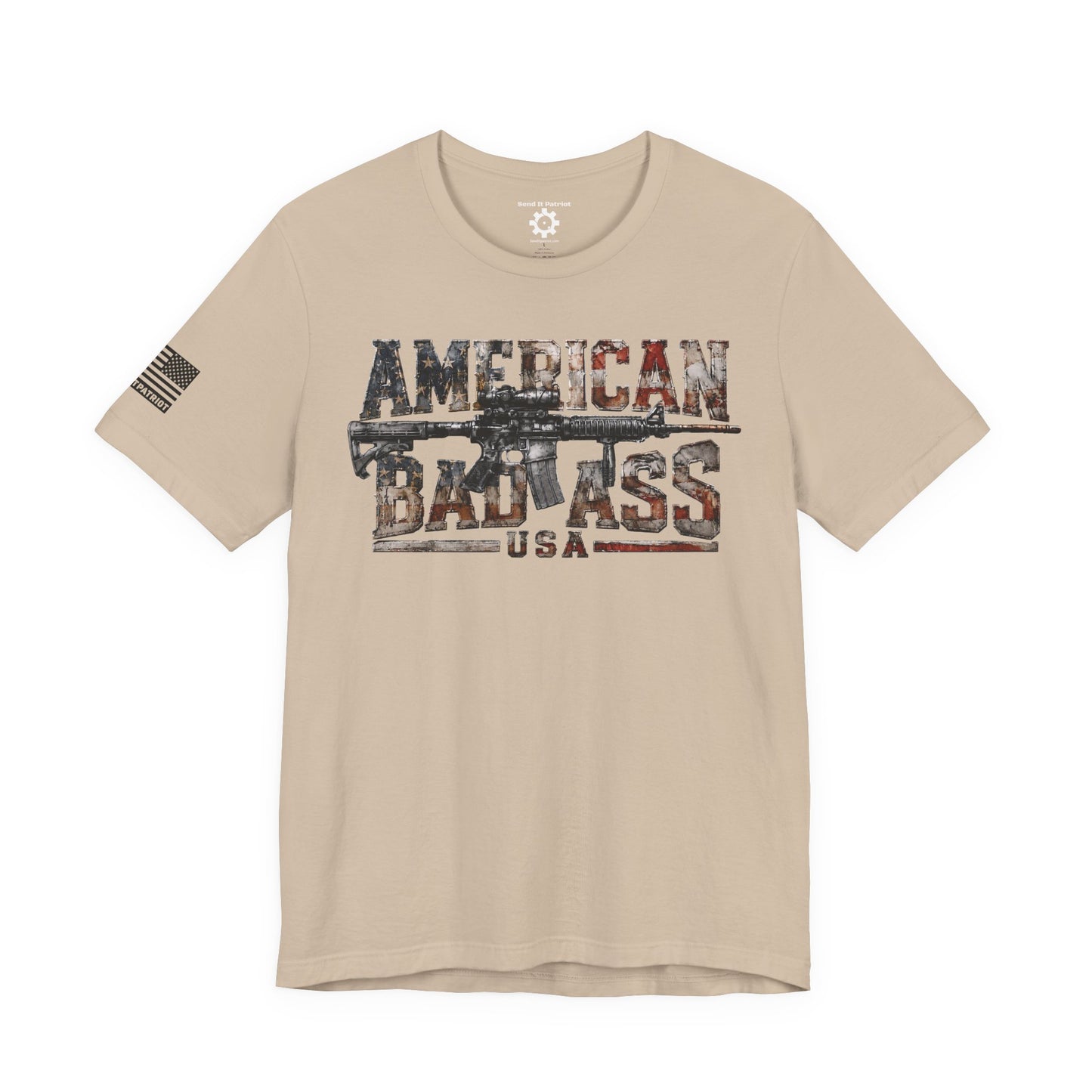 American Bad Ass T-Shirt | Patriotic Style Tee