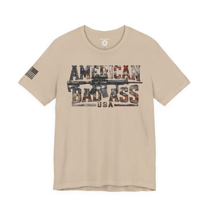American Bad Ass T-Shirt | Patriotic Style Tee