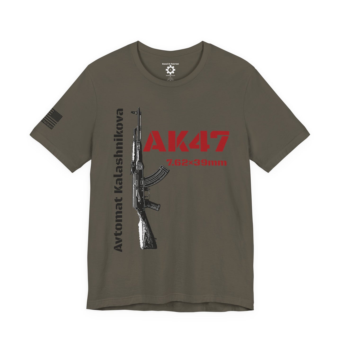 Avtomat Kalashnikova AK47 T-Shirt | Patriotic Style Tee