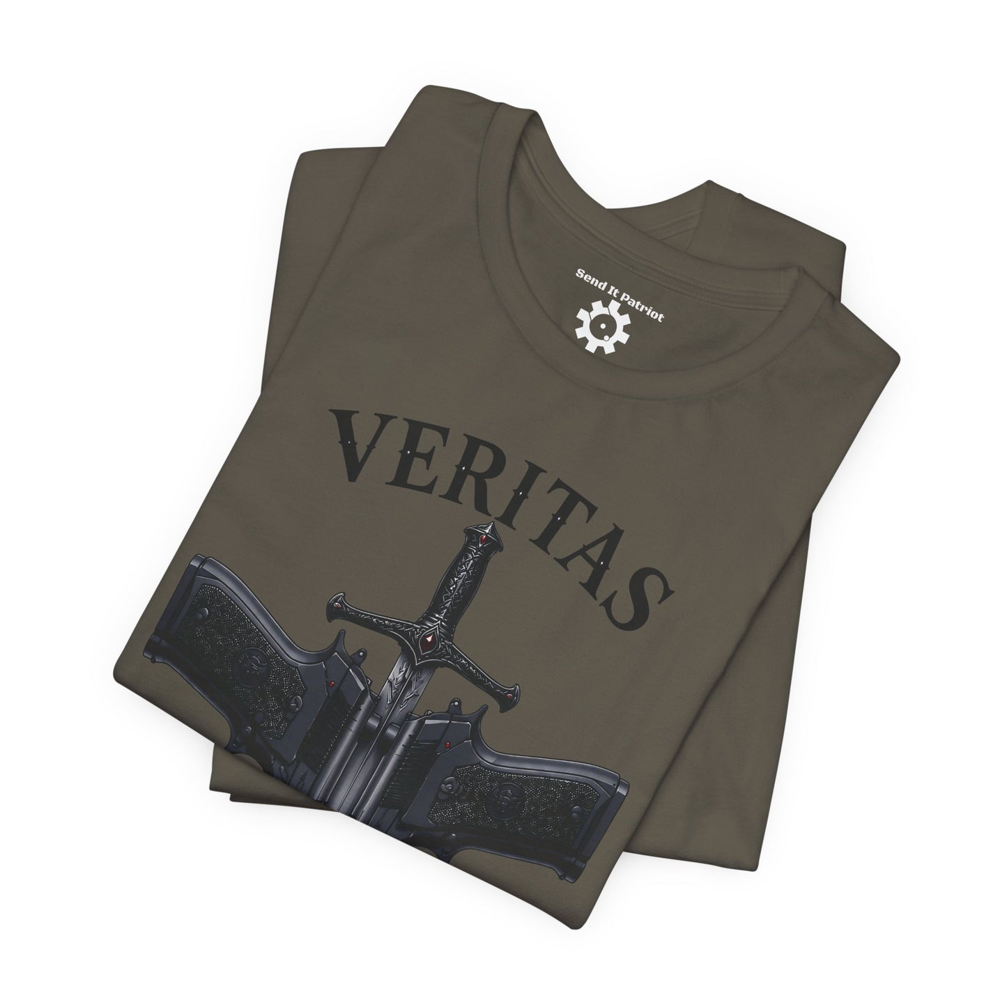 Veritas Aequitas T-Shirt | Patriotic Style Tee