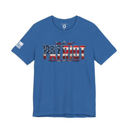 Patriot American Flag T-Shirt — 'PATRIOT' Vintage Stars & Stripes Tee
