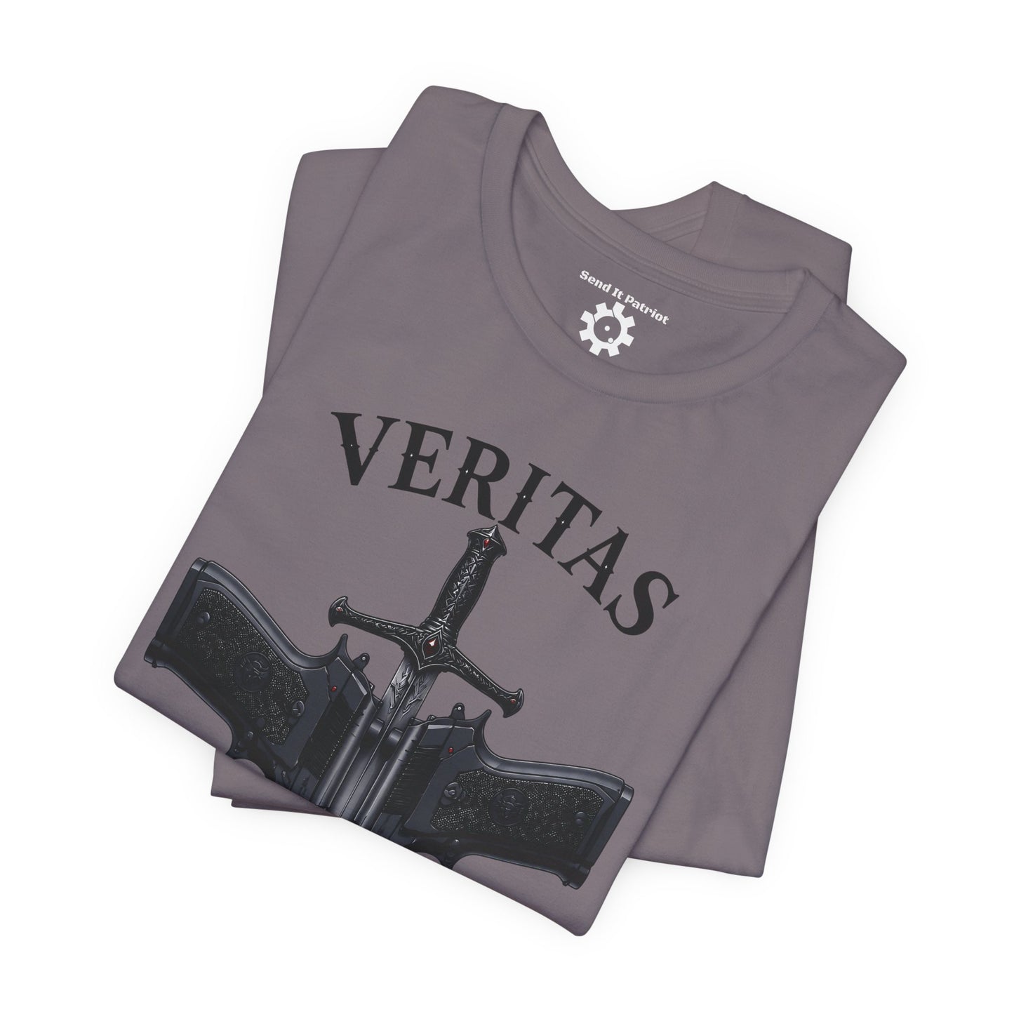Veritas Aequitas T-Shirt | Patriotic Style Tee