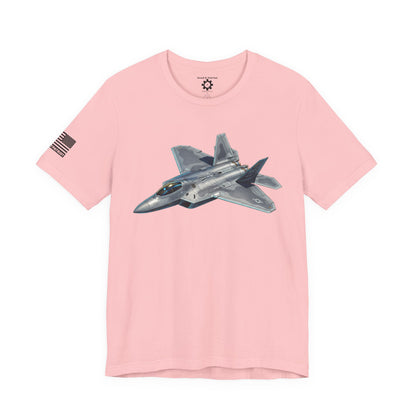 United States F-22 Raptor T-Shirt — Military Patriotic Tee