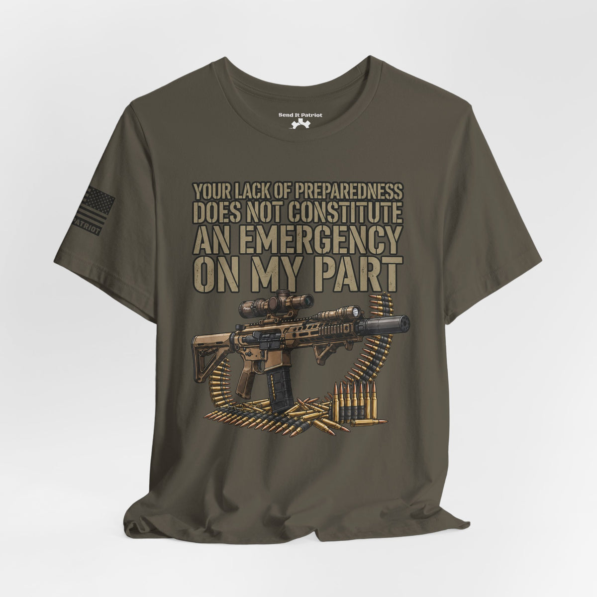 Be Prepared Always T-Shirt — Patriotic Tee