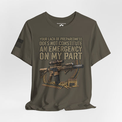 Be Prepared Always T-Shirt — Patriotic Tee