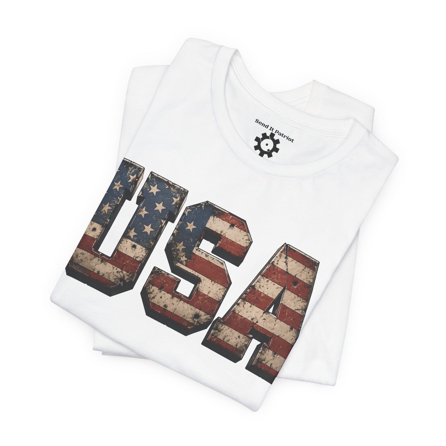 USA T-Shirt — Military Patriotic Tee