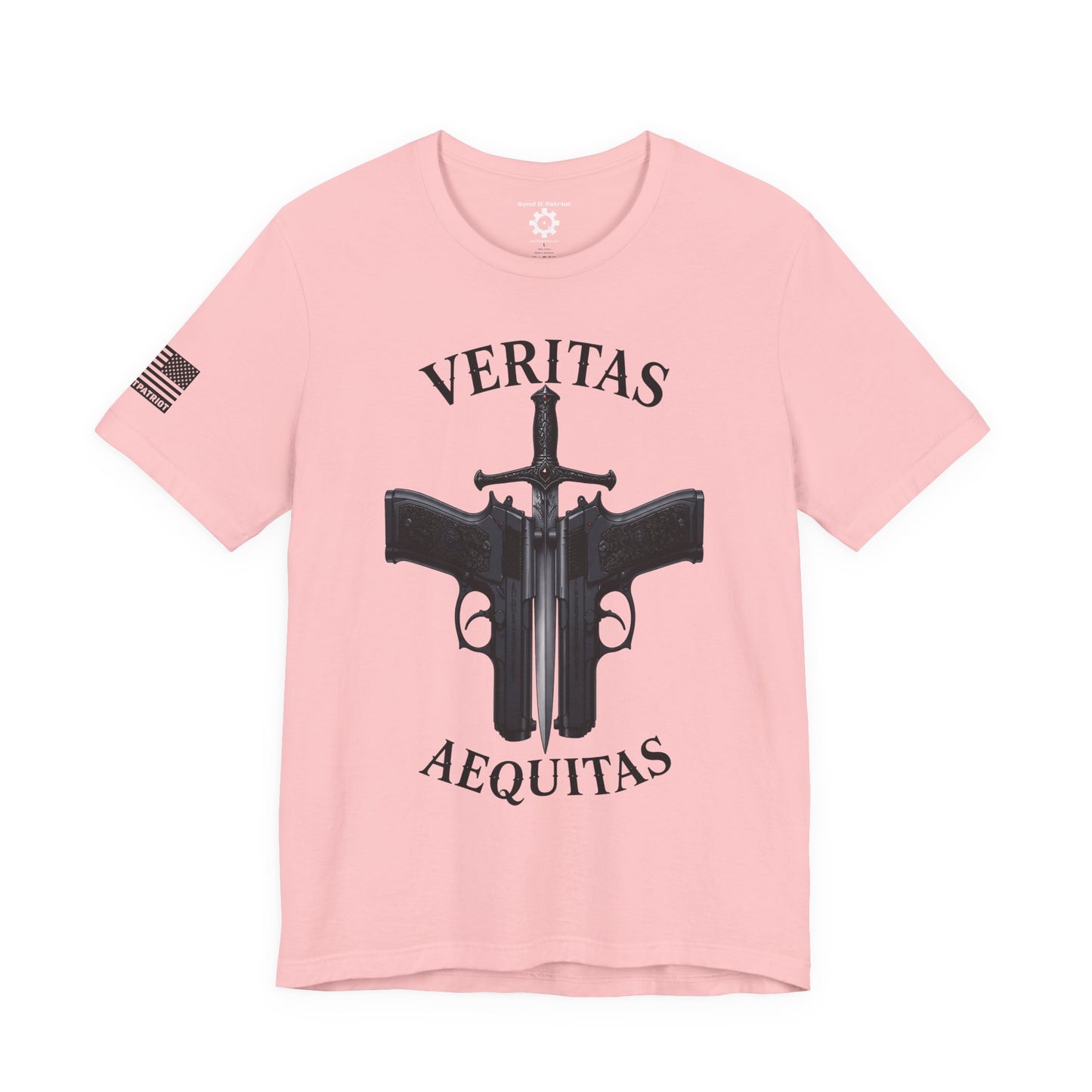 Veritas Aequitas T-Shirt | Patriotic Style Tee