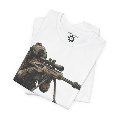 Send It Graphic Tee — Military Weapons Print T-Shirt