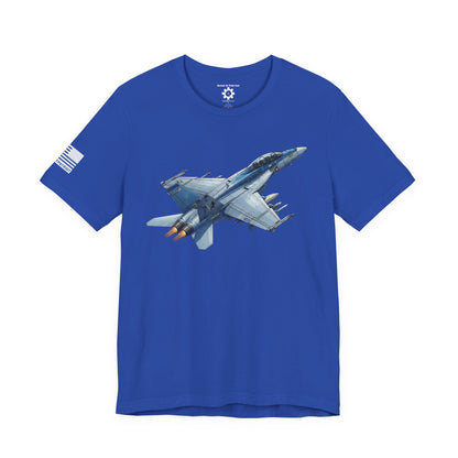 United States F/A 18 Super Hornet T-Shirt — Military Patriotic Tee